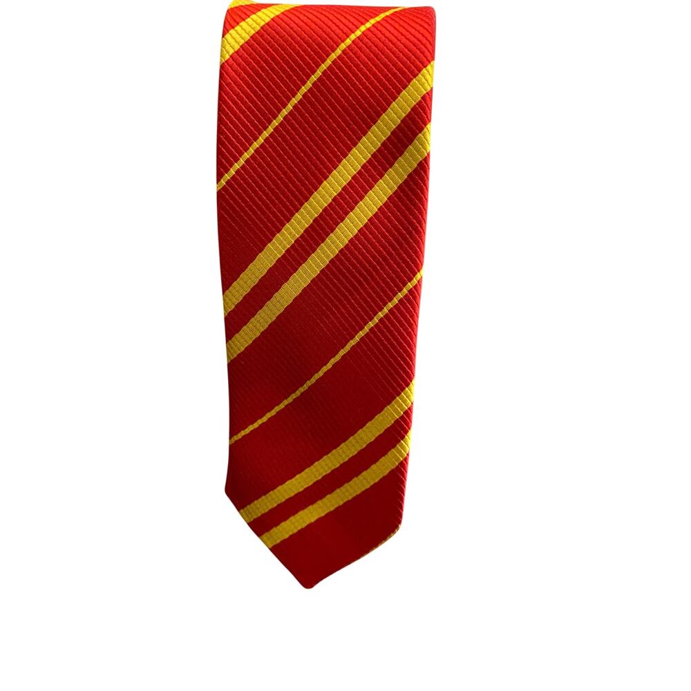 Harry Potter Gryffindor Neck Tie Red Gold Striped Handmade Cosplay